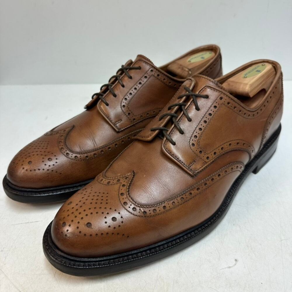 NEW HEELS Polo Ralph Lauren Brenton Wingtip Derby Goodyear Welt Made in Spain 12